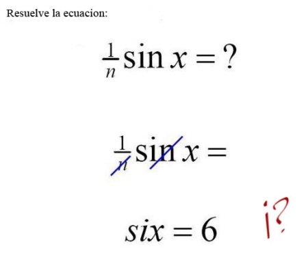 Respuestas graciosas en el examen de matematicas Examen5